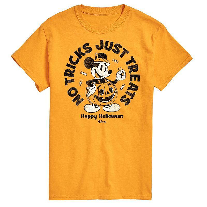 Disney Mens No Tricks Tee Gold Product Image