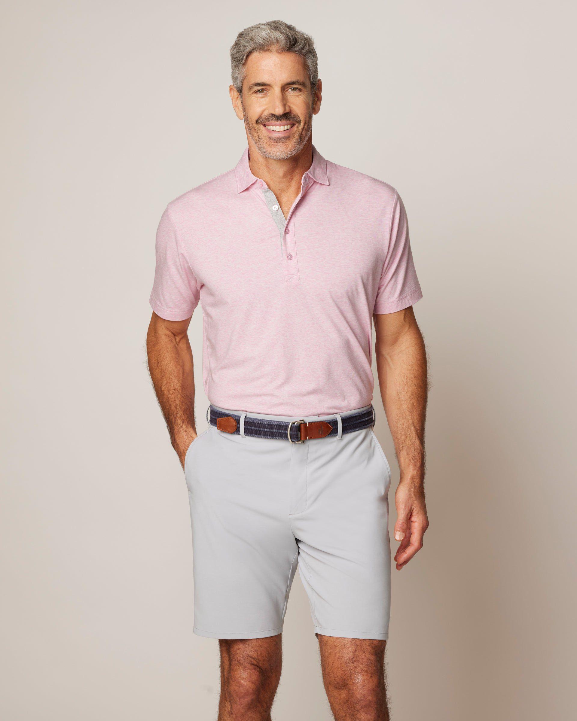 johnnie-O Linxter Cotton Blend Performance Polo Product Image