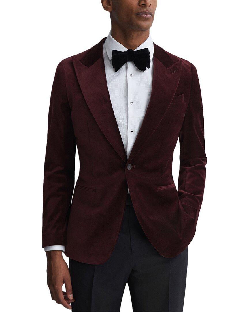 REISS Apsara Blazer In Red Product Image