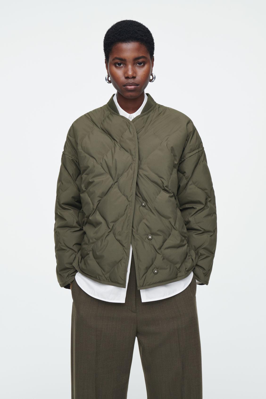 OVERSIZED QUILTED JACKET Product Image