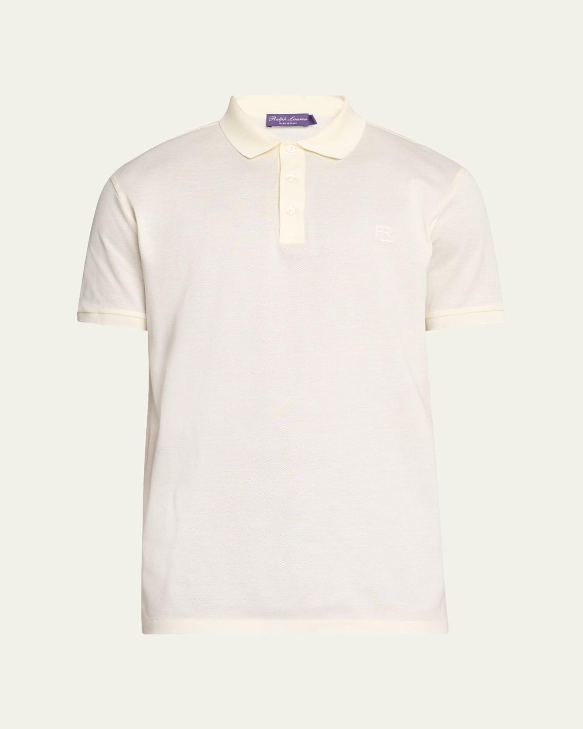 Mens RL Pique Polo Shirt Product Image