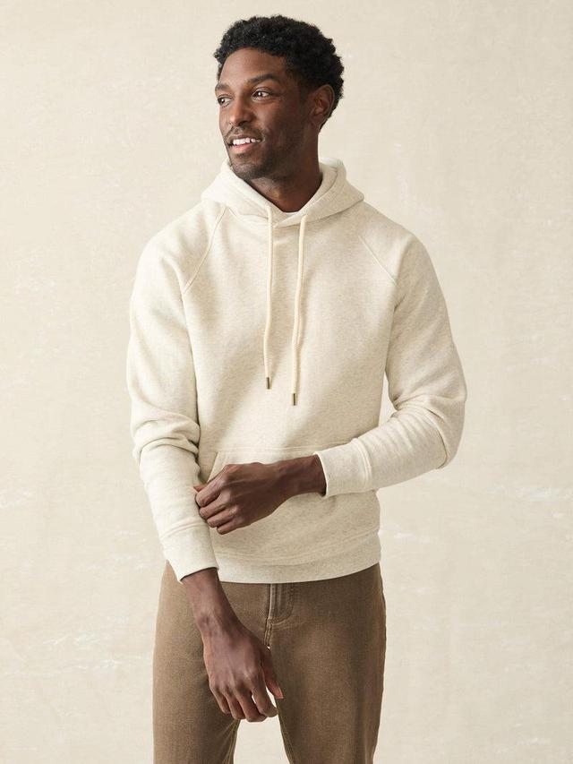 High Standard Fleece Hoodie - Antique Ivory Heather Product Image