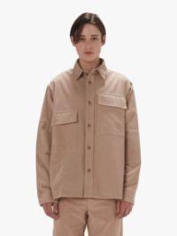 PATCHWORK OVERSHIRT in neutrals | JW Anderson US  Product Image