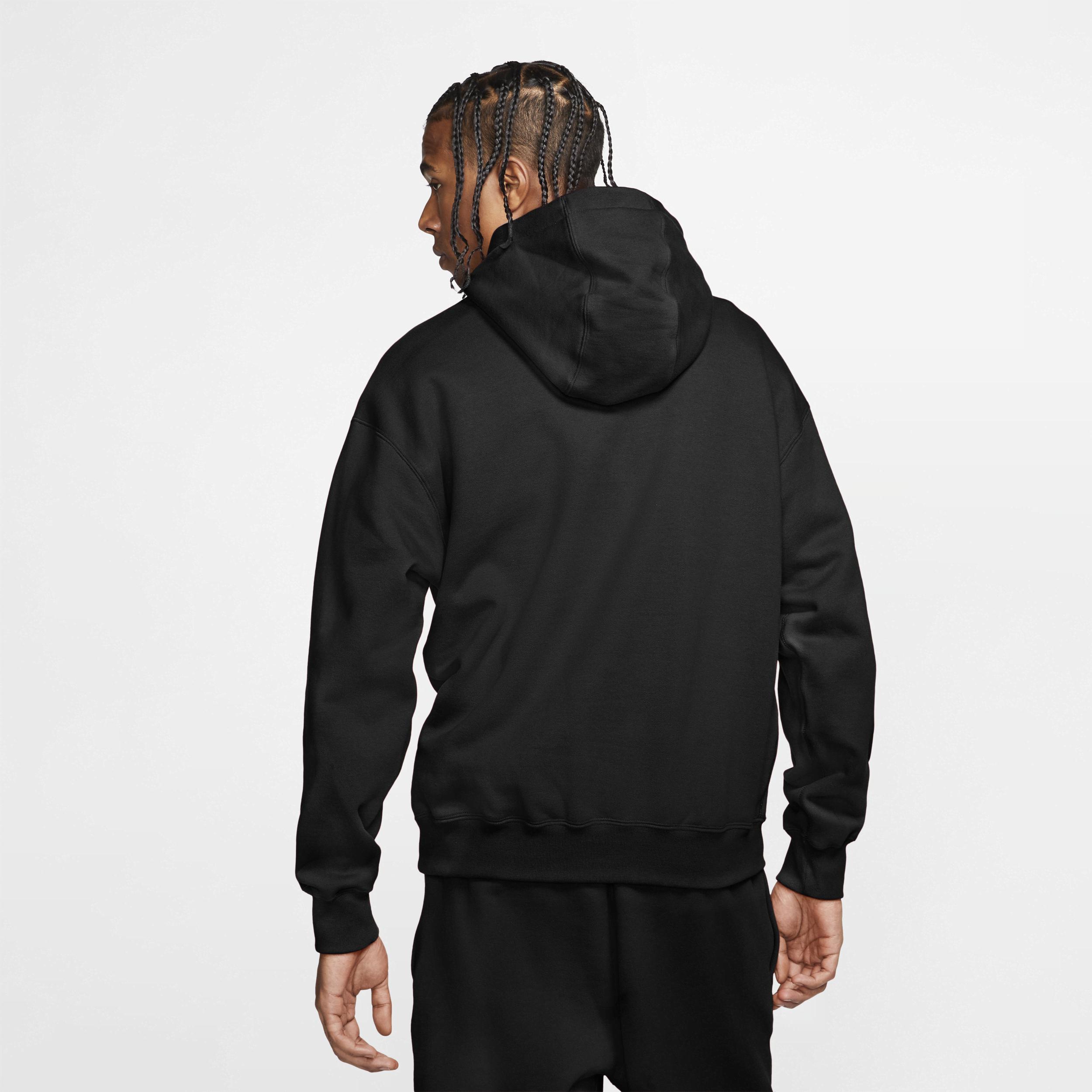 Nike Men's Solo Swoosh Fleece Hoodie Product Image