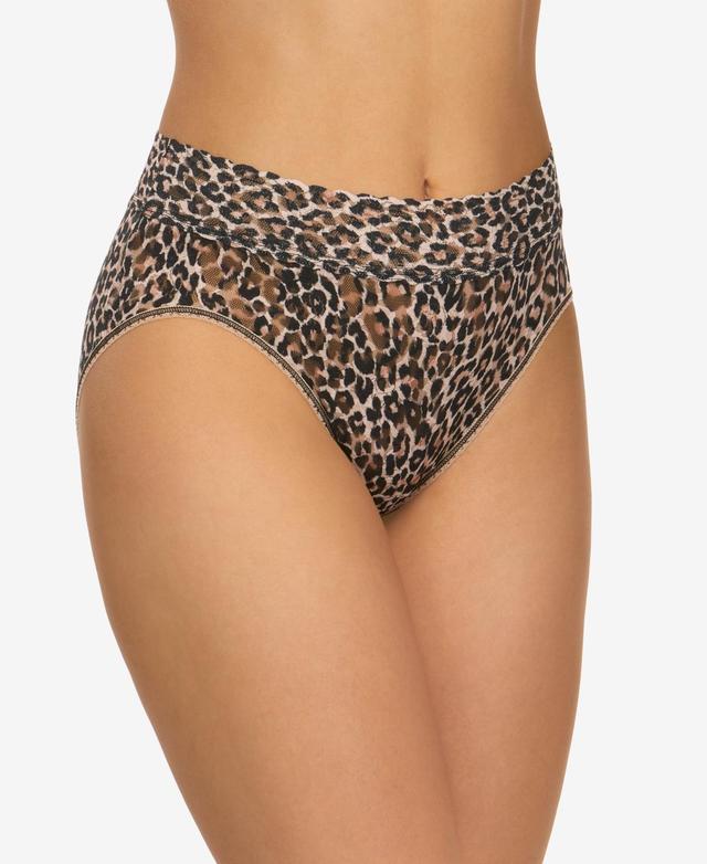 Hanky Panky Leopard Print Signature Lace French Briefs Product Image