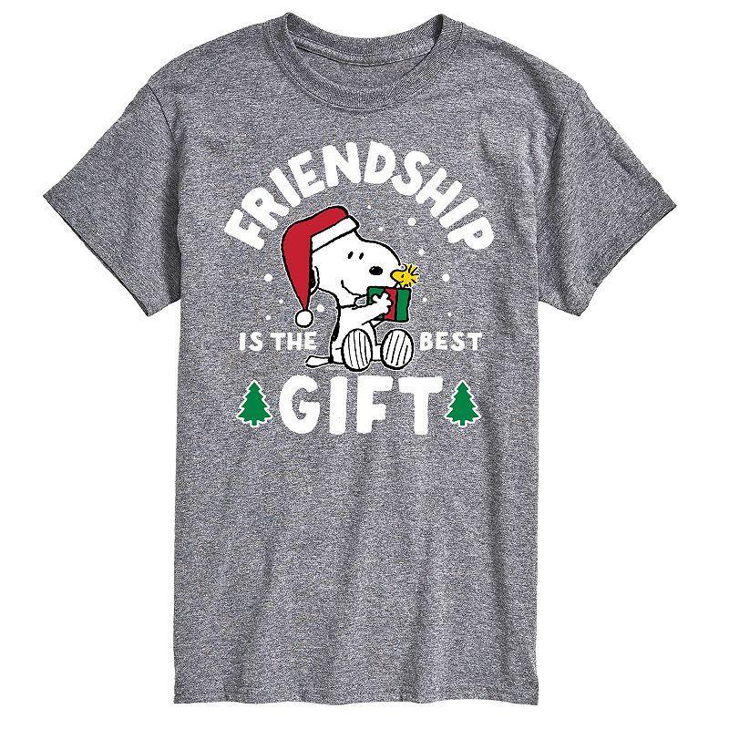 Mens Peanuts Friendship Best Gift Tee Product Image