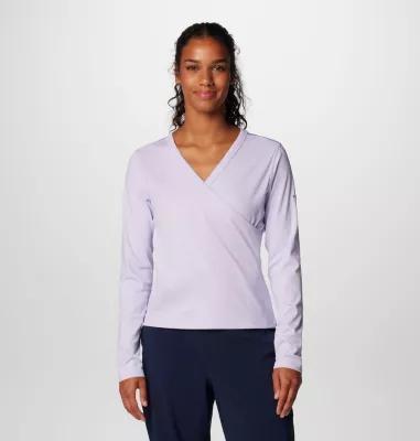 Columbia Women's Boundless Days Knit V-Neck Long Sleeve Shirt- Product Image