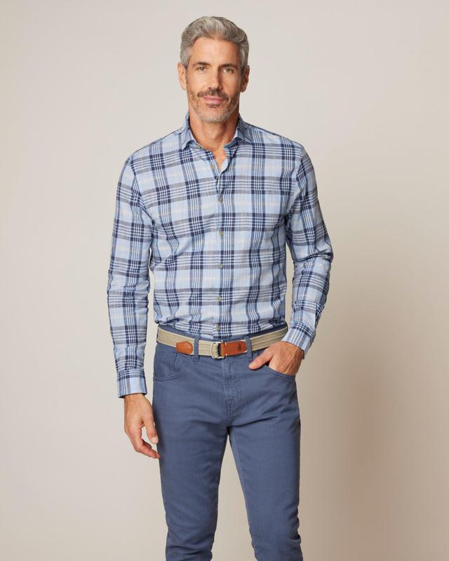 Micke Tucked Button Up Shirt Male Product Image