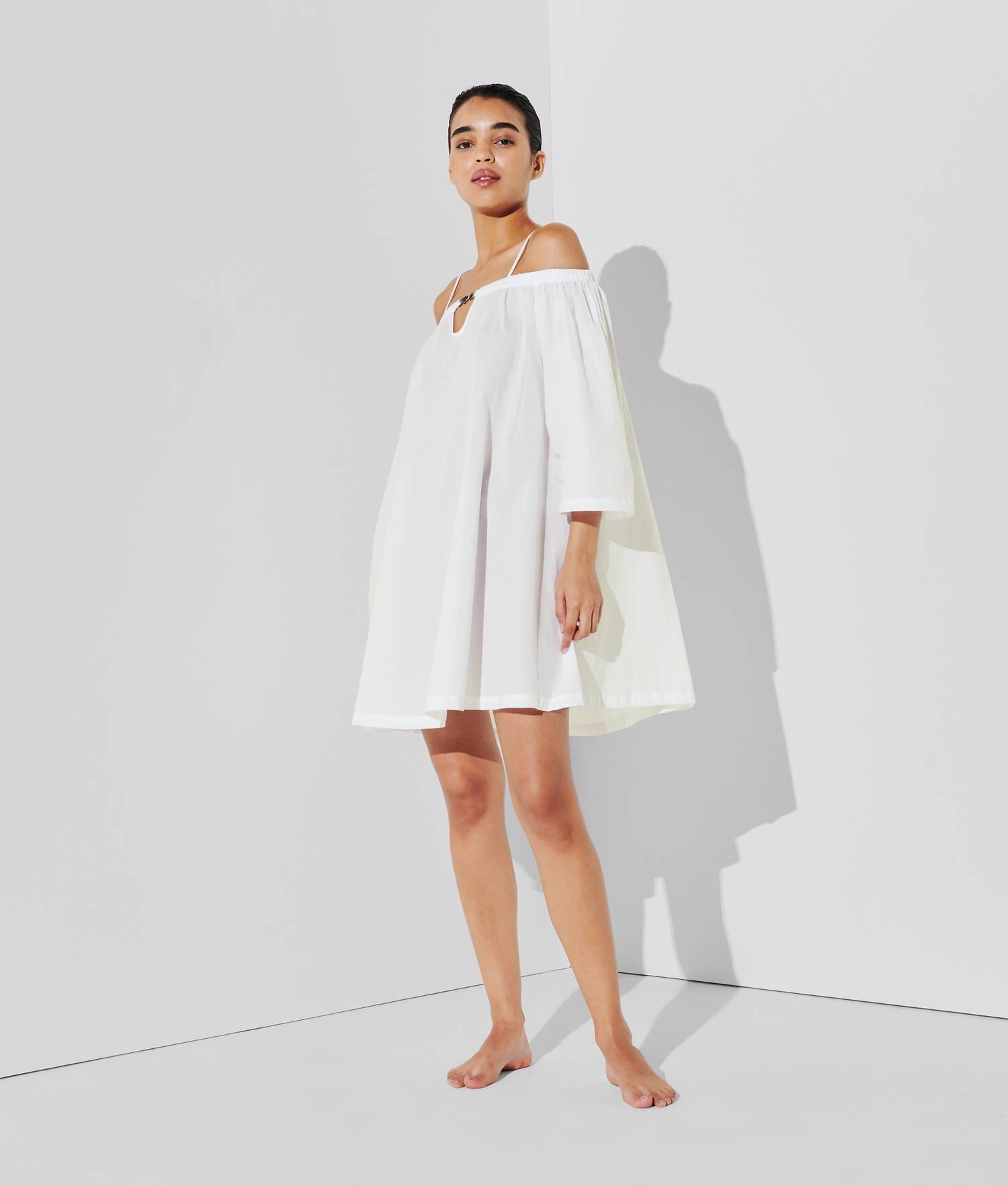 K/SIGNATURE OFF-SHOULDER BEACH DRESS Product Image