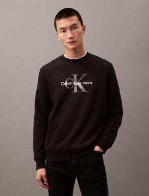 Monogram Logo Fleece Crewneck Sweatshirt Product Image