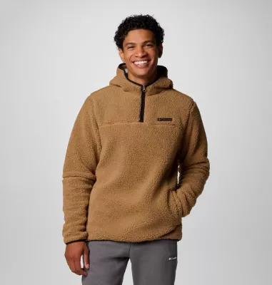 Columbia Mens Rugged Ridge III Sherpa Pullover Hoodie- Product Image