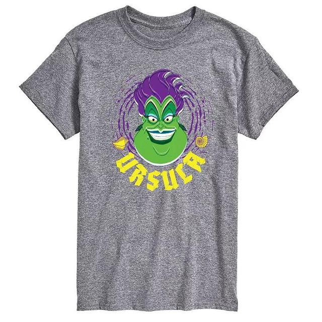 Disney Villains Ursula Big & Tall Graphic Tee, Mens Product Image