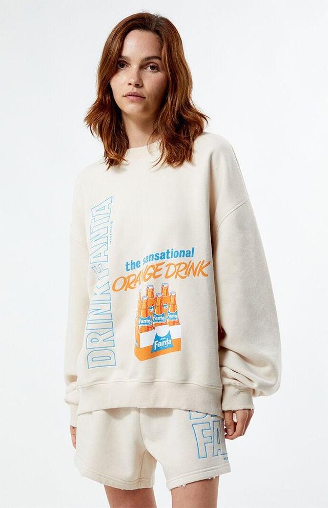 Fanta Women's x PacSun Crew Neck Sweatshirt Product Image