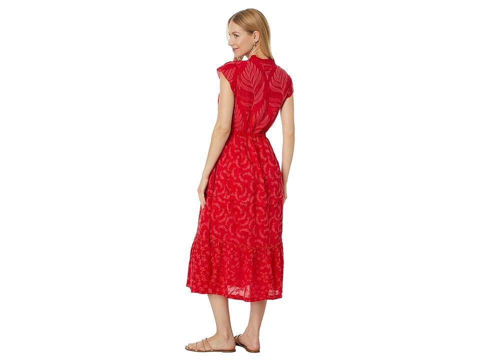 Johnny Was Vitaly Slip Dress (Rose Red) Women's Dress Product Image