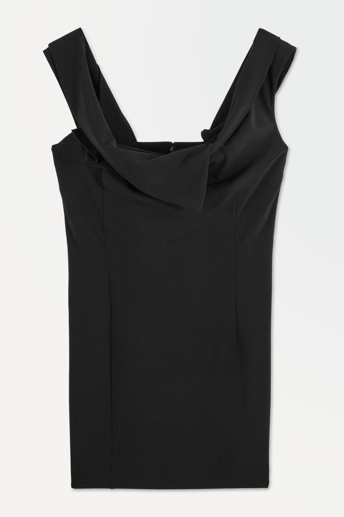 THE OFF-THE-SHOULDER PENCIL DRESS Product Image