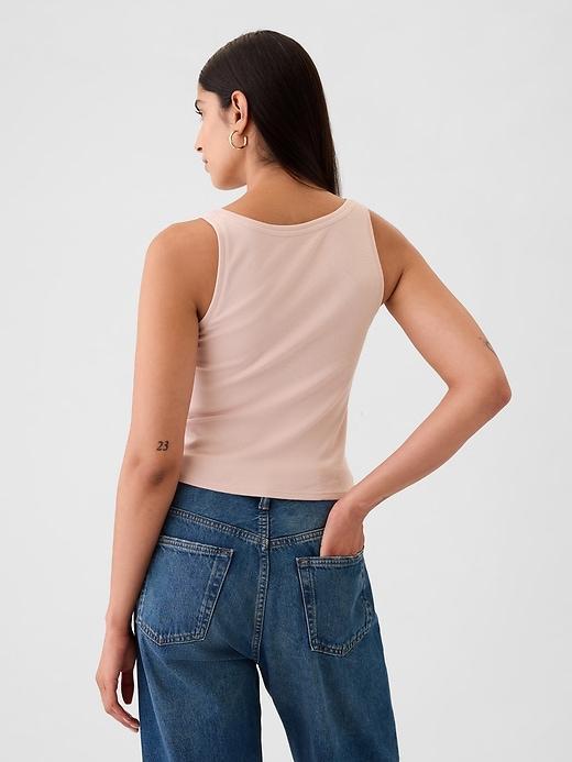 Modern Cropped Tank Top Product Image