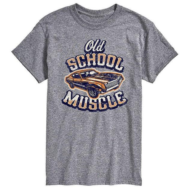 Mens Old School Muscle Graphic Tee Product Image