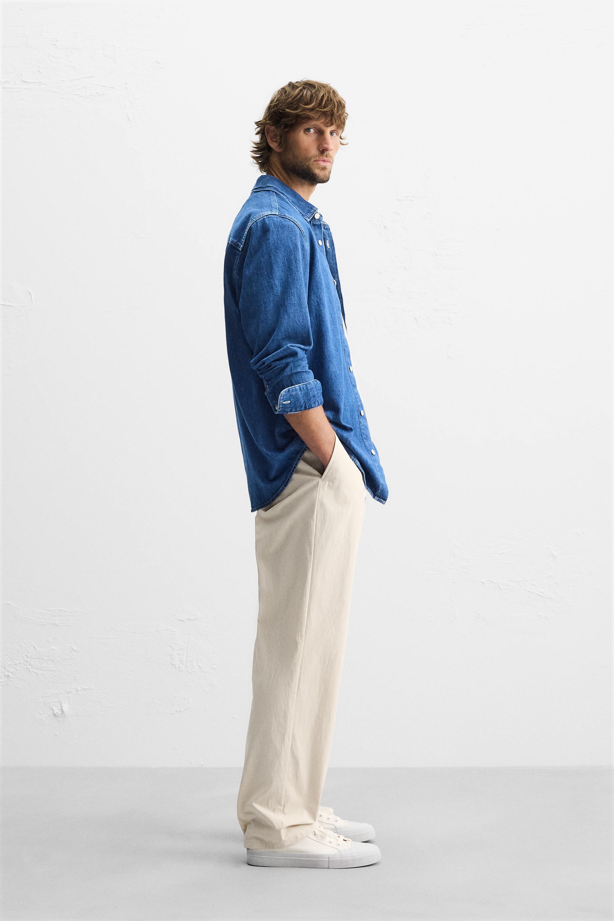 STRAIGHT FIT CHINO PANTS Product Image