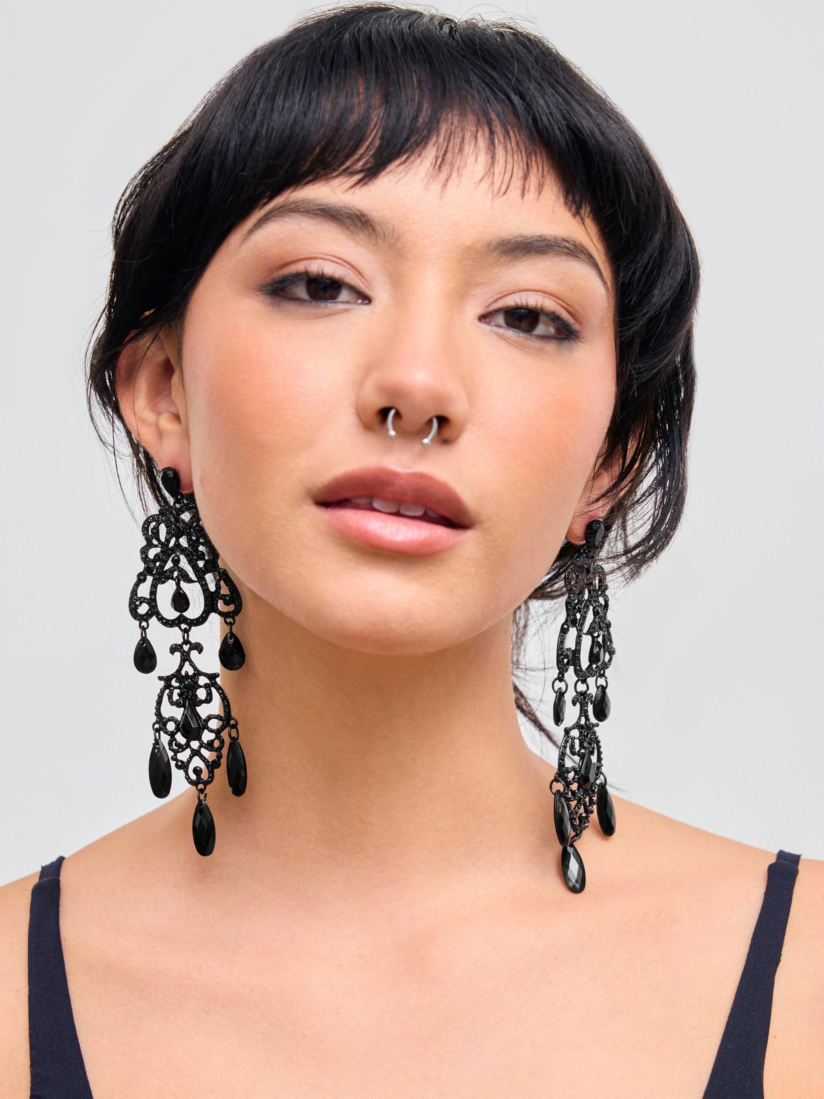 CHANDELIER DROP EARRINGS product image