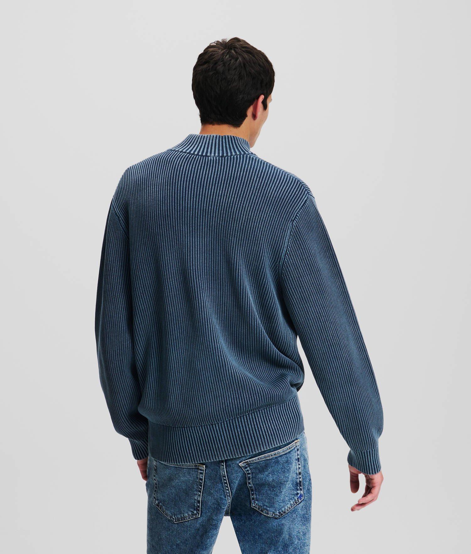 KLJ RELAXED HALF-ZIP SWEATER Product Image