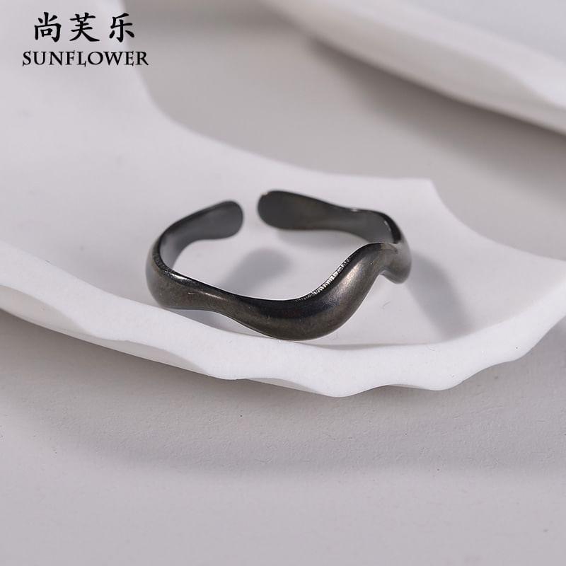 Wavy Irregular Open Rings Product Image