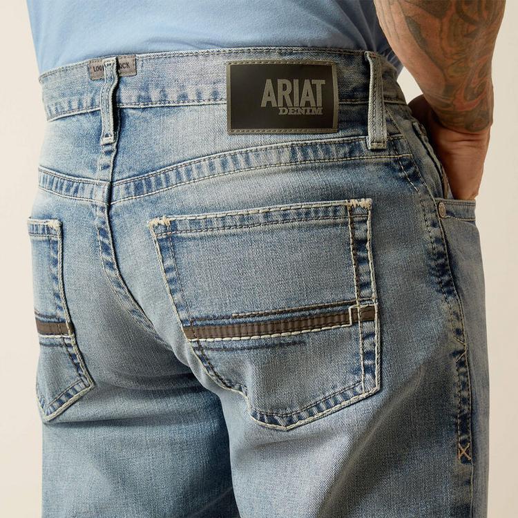 Ariat® Men's M4 Relaxed Apollo Boot Cut Jeans in Orleans Product Image