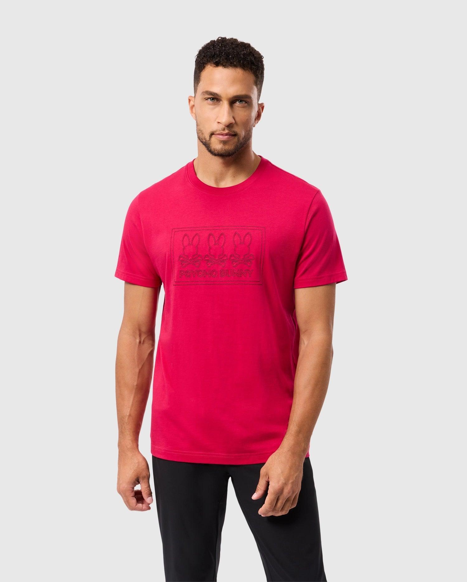 MENS JAMES PREMIUM CREW NECK TEE - B6U952D200 Product Image