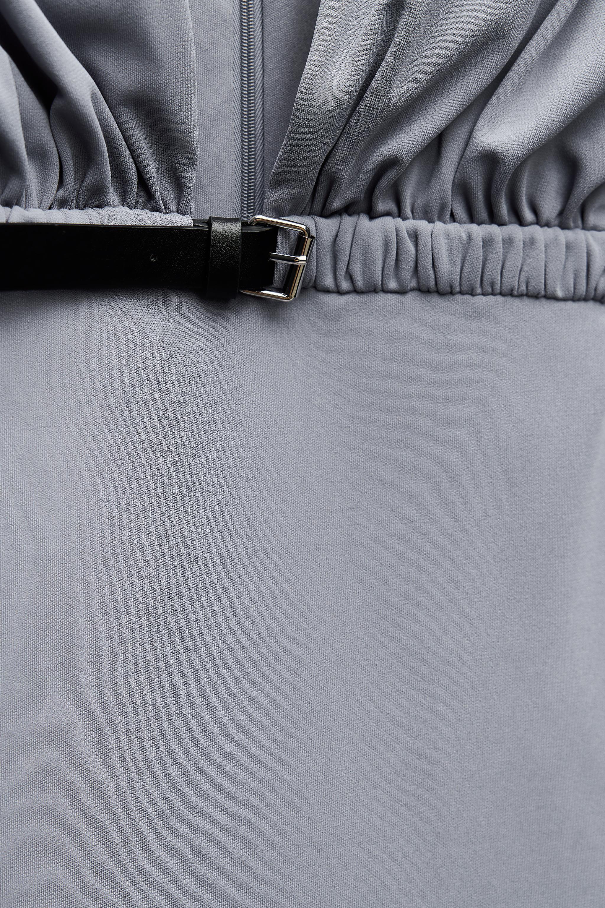 BELTED DRAPED DRESS product image