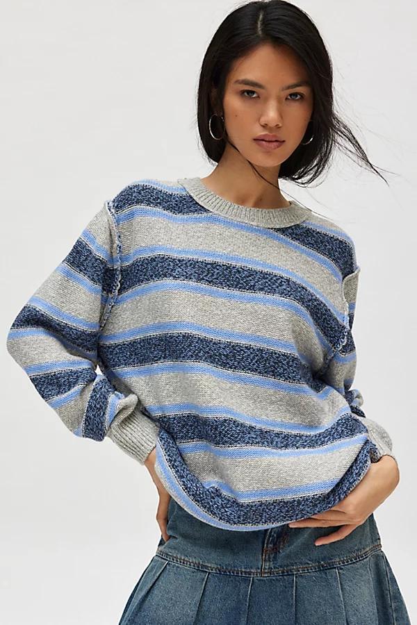 BDG Oaklyn Oversized Crew Neck Pullover Sweater Womens at Urban Outfitters Product Image