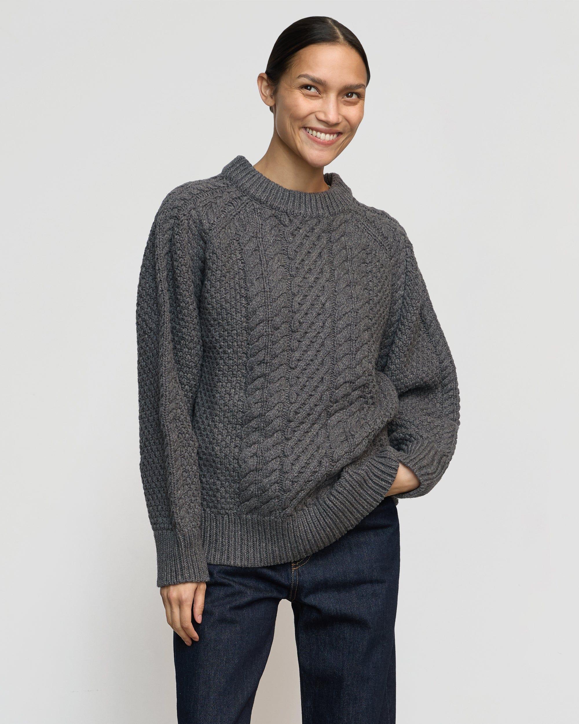 Brady Chunky Cable Knit Sweater Product Image