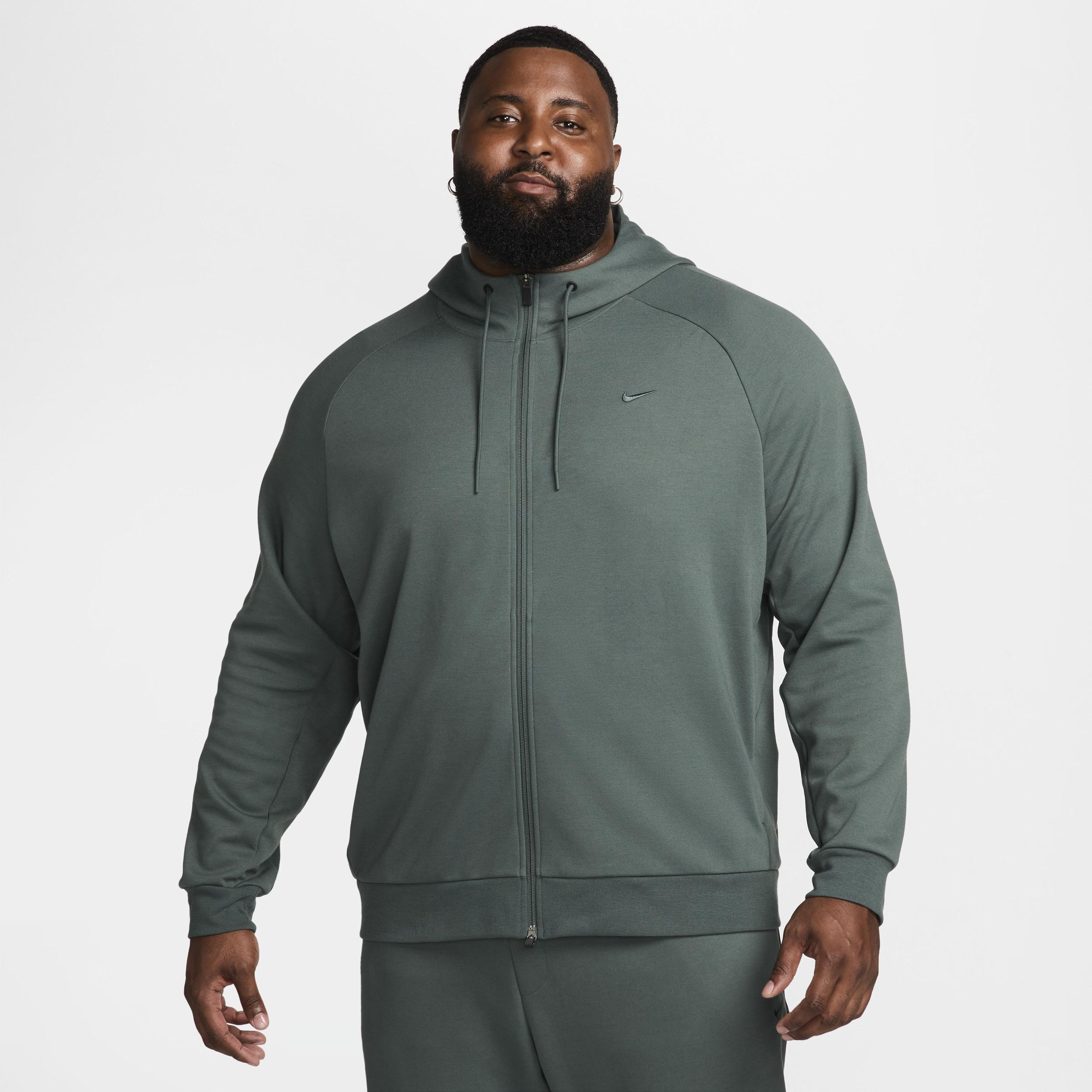 Nike Men's Primary Dri-FIT UV Full-Zip Versatile Hoodie Product Image