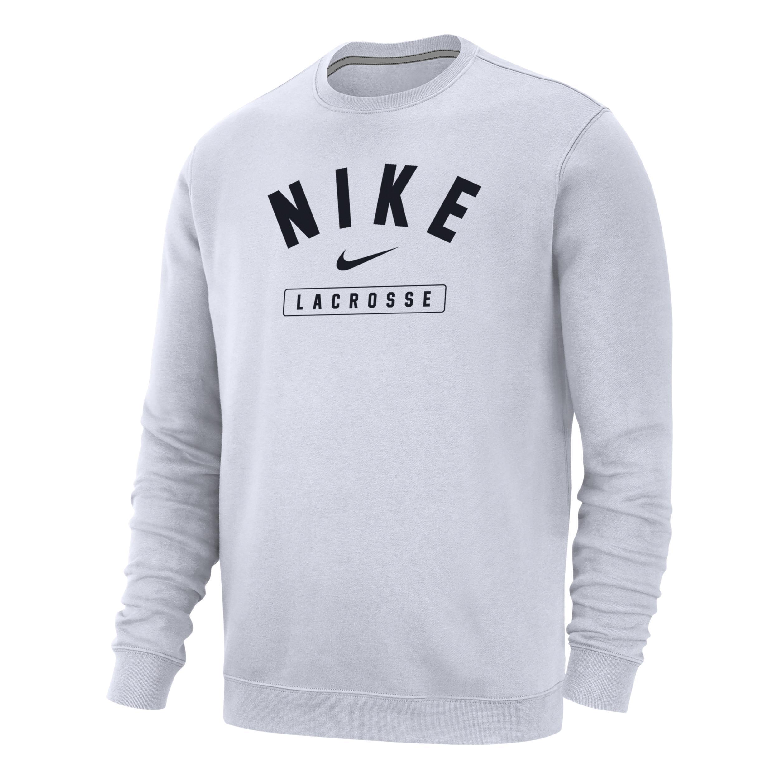 Nike Men's Lacrosse Crew-Neck Sweatshirt Product Image