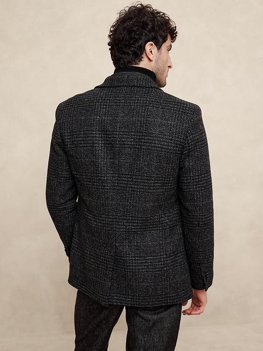 Tailored-Fit Plaid Jacket Product Image