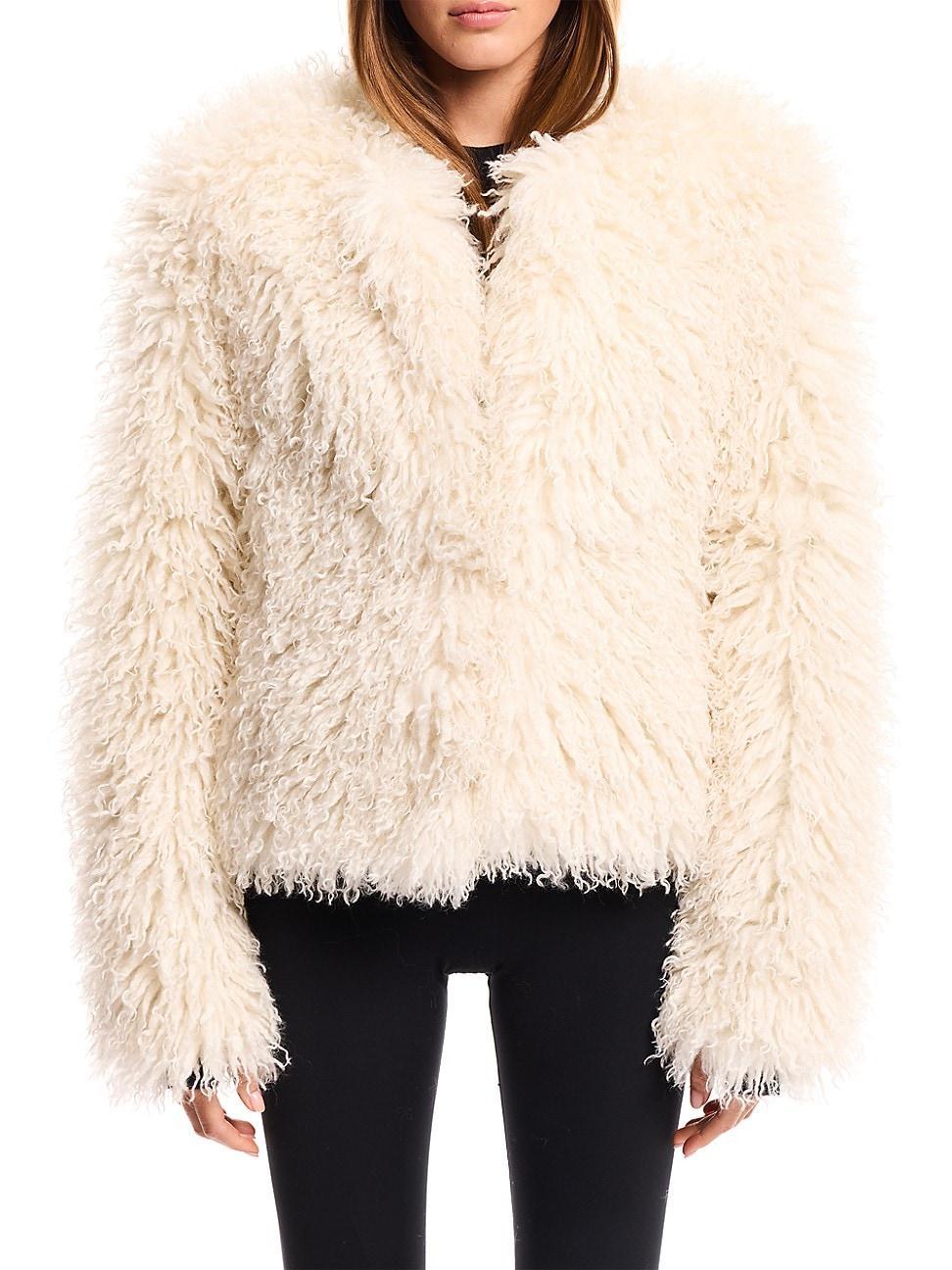 Womens Kiki Faux-Fur Jacket Product Image