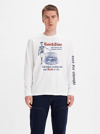 Relaxed Fit Long Sleeve Graphic T-Shirt Product Image