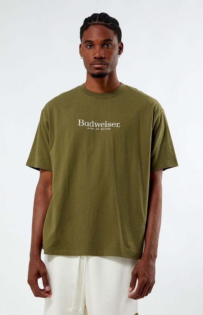 Budweiser Men's By PacSun Three Stars T-Shirt Product Image