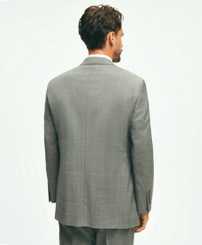 Traditional Fit 1818 Windowpane Suit In Wool Product Image