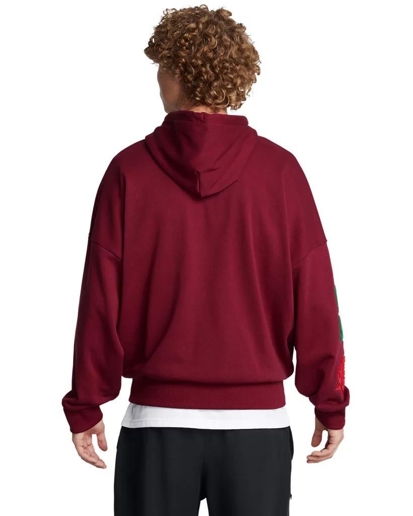 Men's UA Icon Heavyweight Terry Armour U Oversized Hoodie Product Image