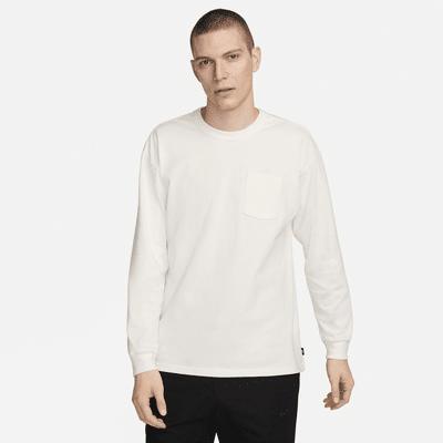 Men's Nike Sportswear Premium Essentials Long-Sleeve Pocket T-Shirt Product Image