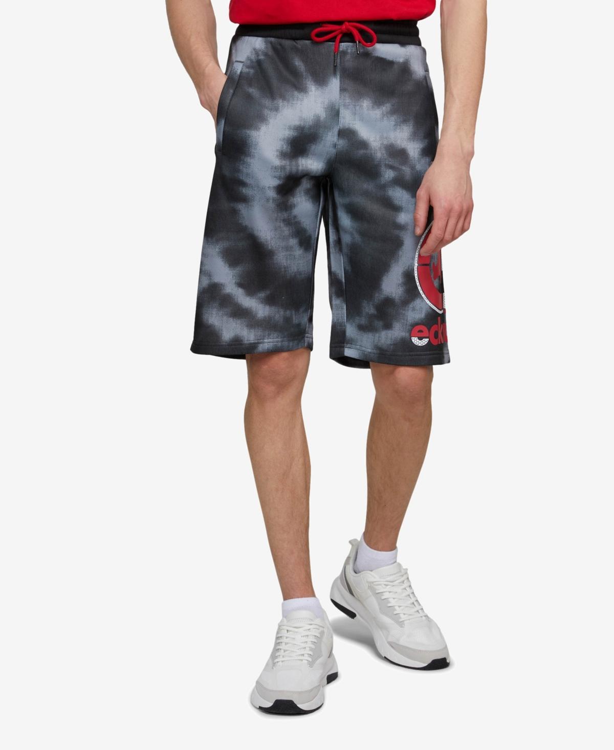 Ecko Unltd Mens Big and Tall Star Burst Fleece Drawstring Shorts Product Image