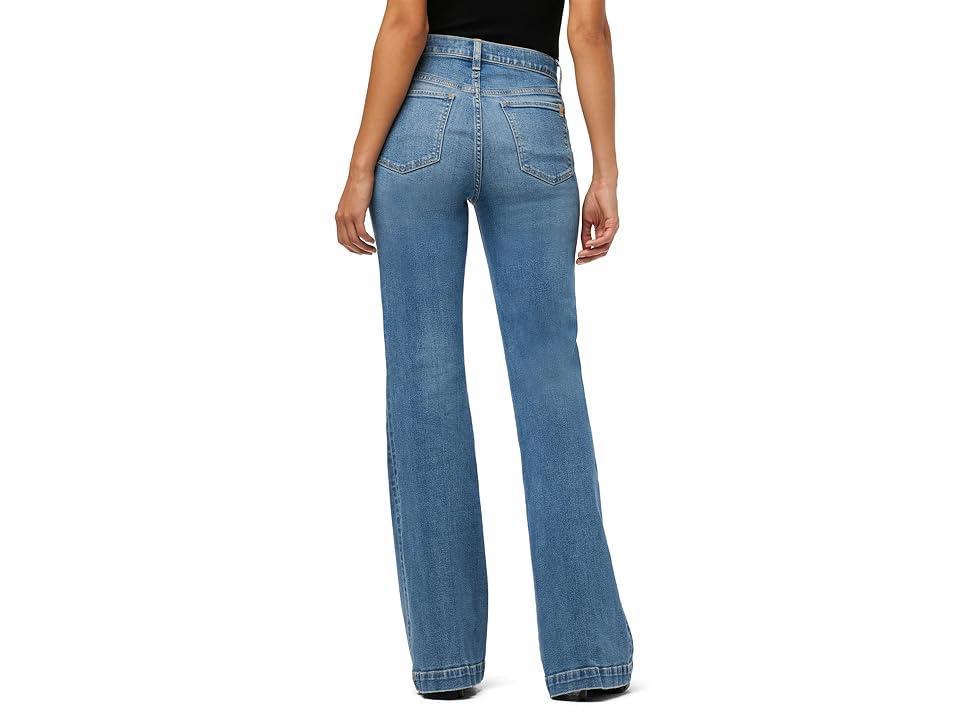 Womens Molly Mid-Rise Flared Jeans Product Image