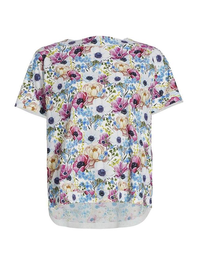 Womens Gretchen Floral Jersey Tee Product Image