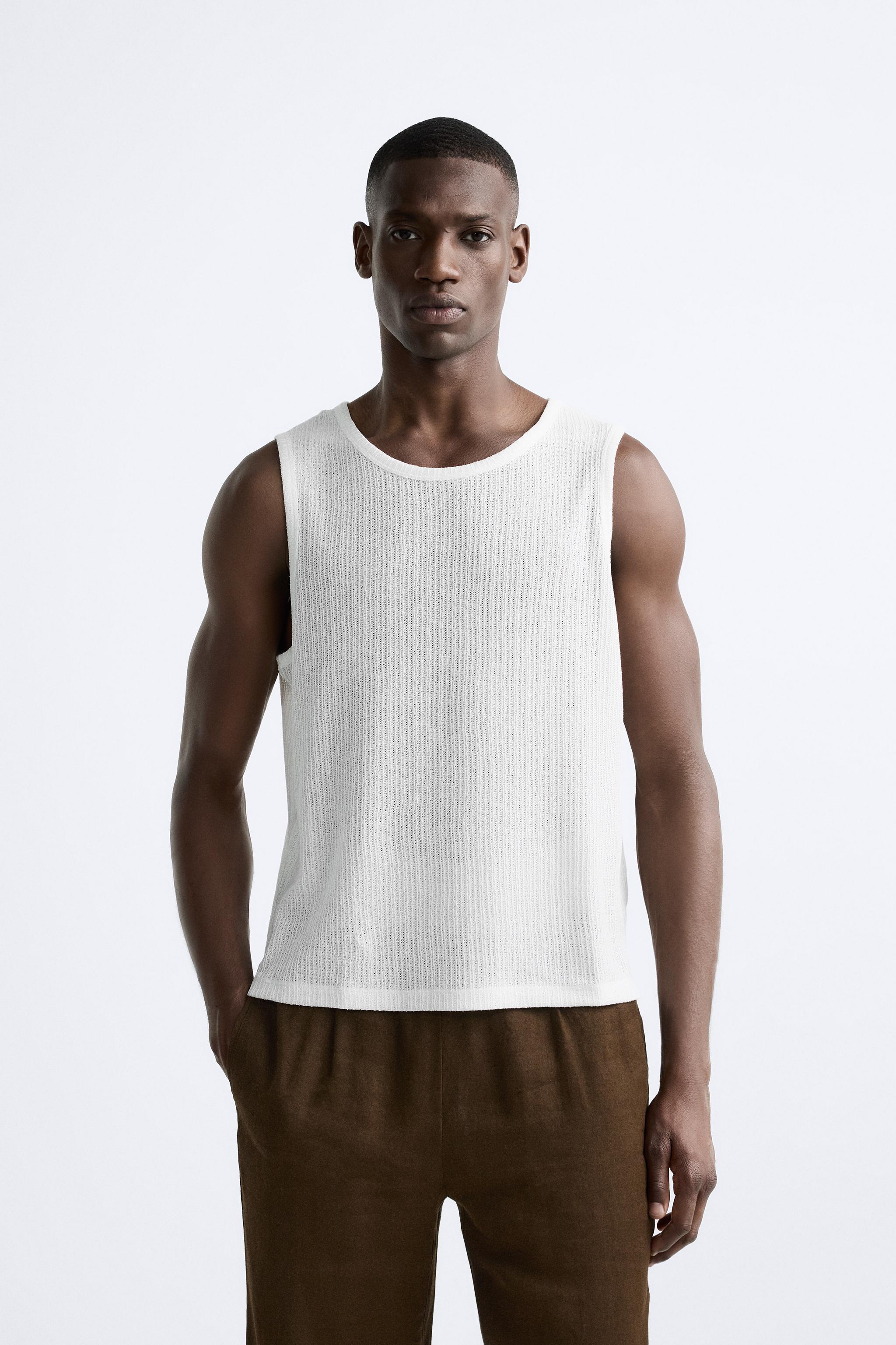 TEXTURED TANK TOP Product Image