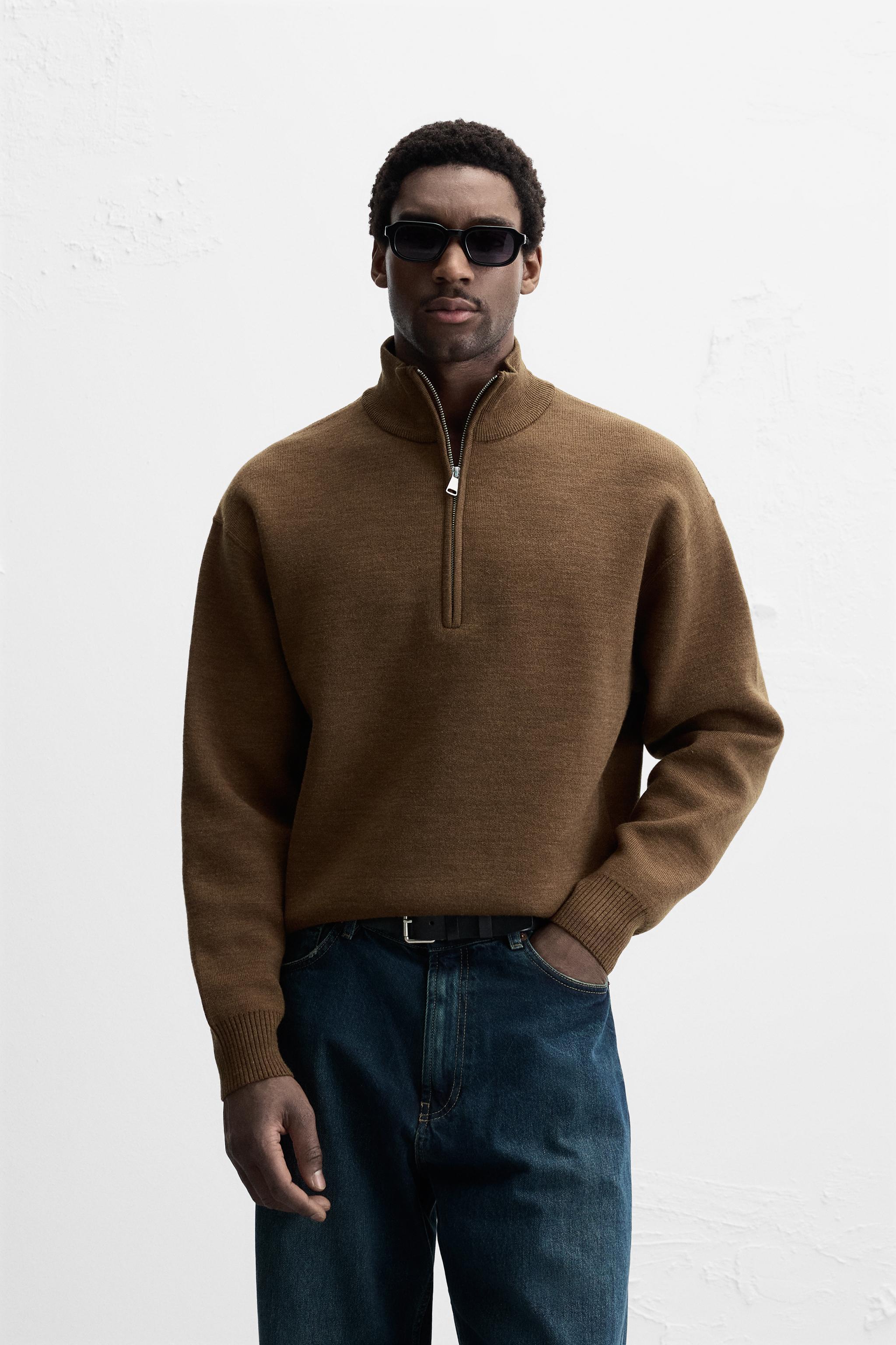 QUARTER ZIP SWEATER Product Image