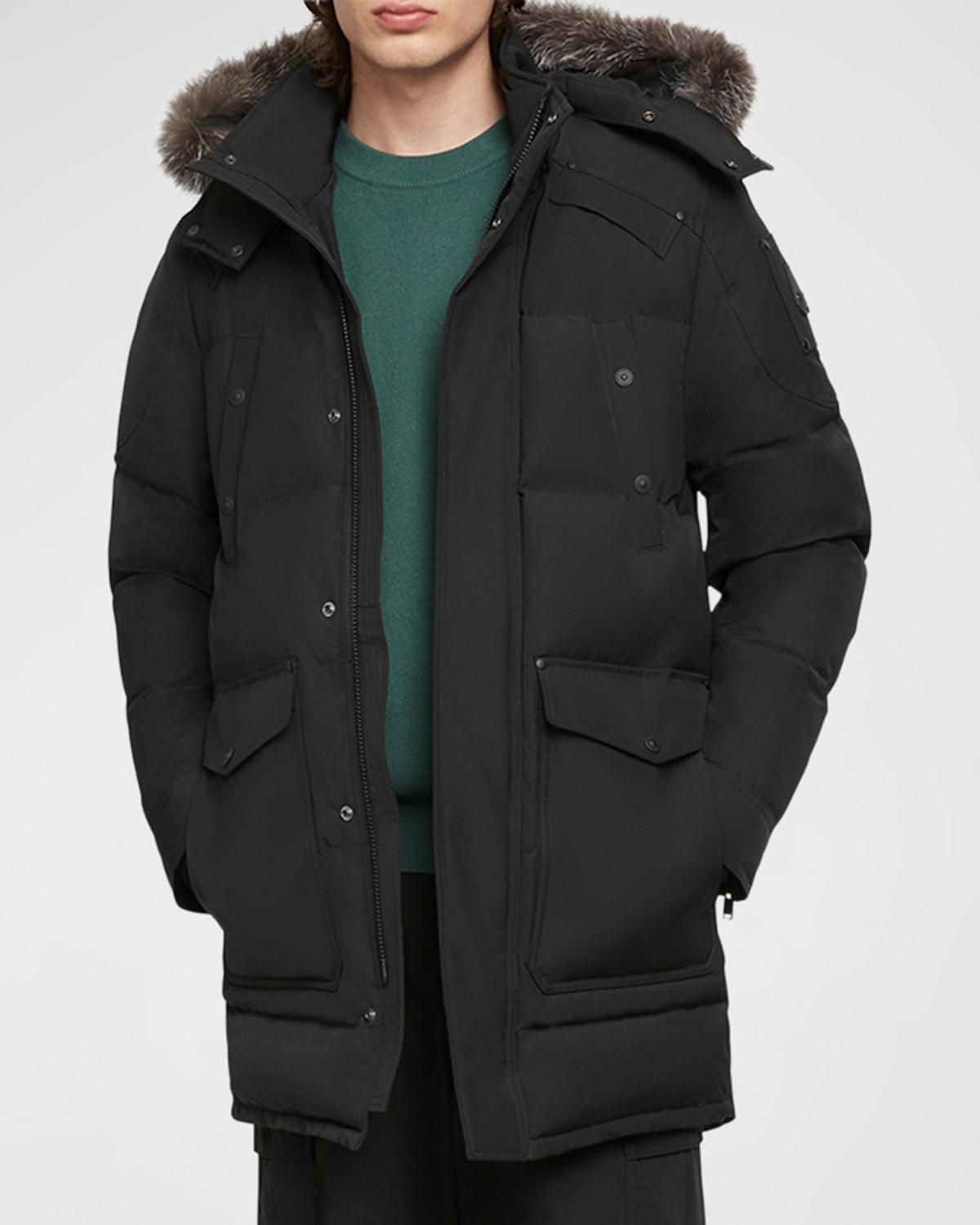 Mens Big Ridge Parka with Shearling Hood Product Image