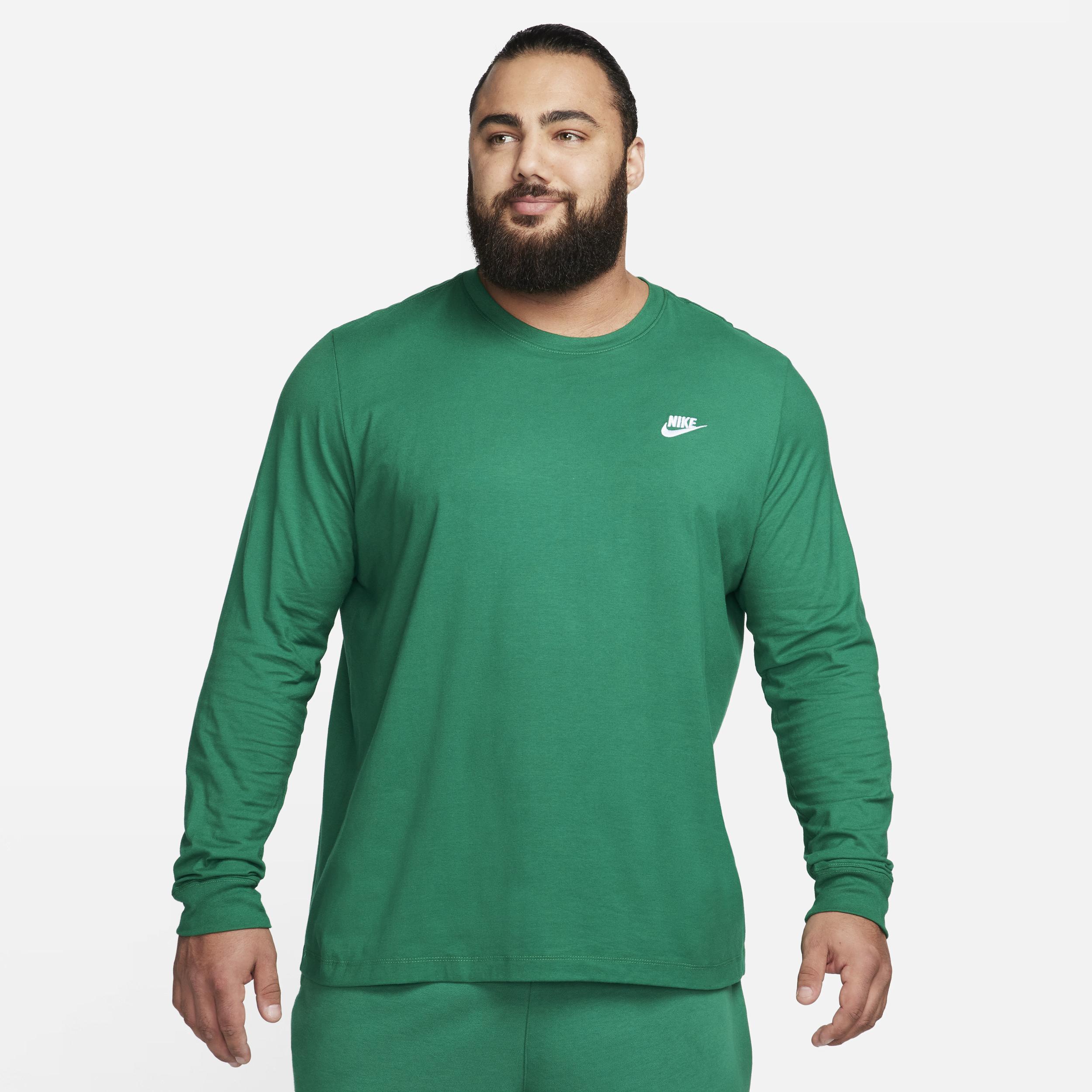 Men's Nike Sportswear Club Long-Sleeve T-Shirt Product Image