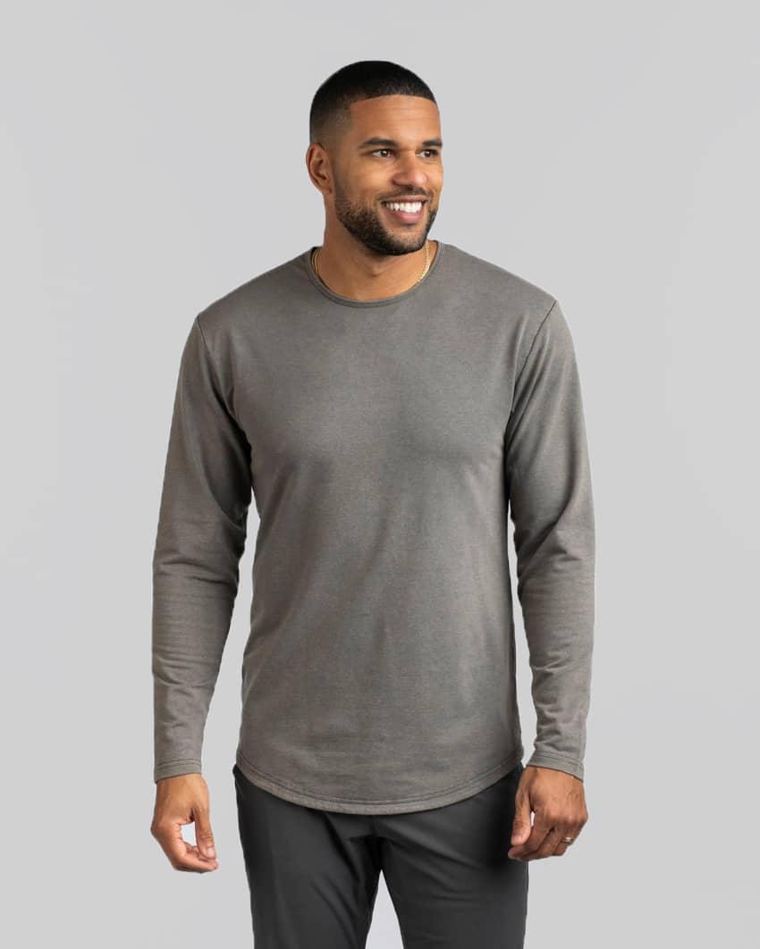 Snow Wash Drop-Cut Long Sleeve Product Image