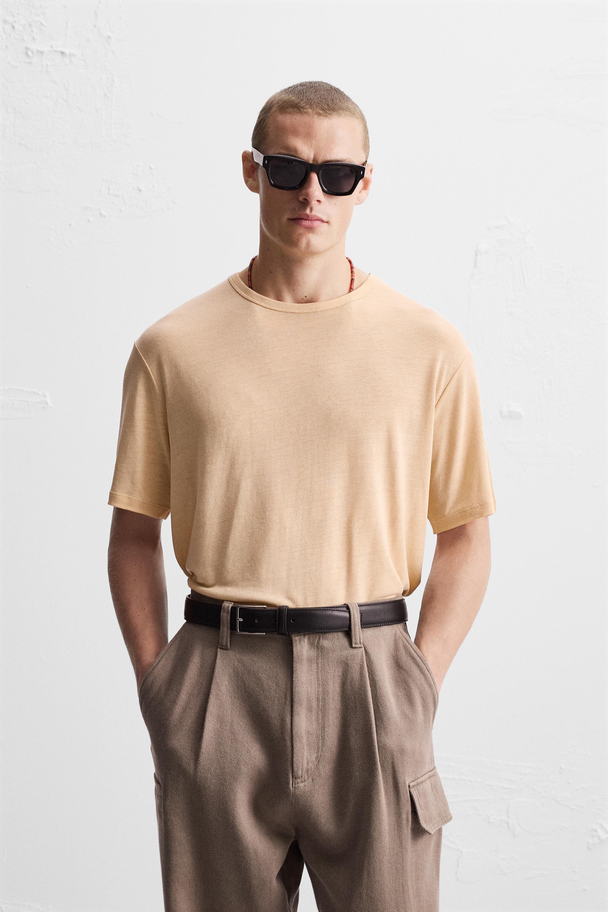 LYOCELL - LINEN T-SHIRT Product Image