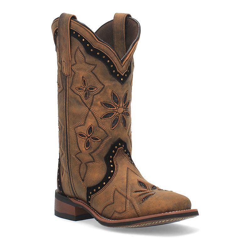 Laredo Bouquet Womens Leather Western Boots Product Image