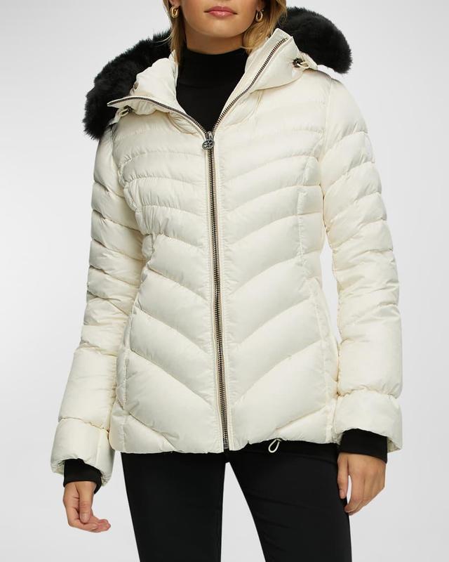 Apres-Ski Jacket With Detachable Toscana Lamb Shearling Hood Trim Product Image